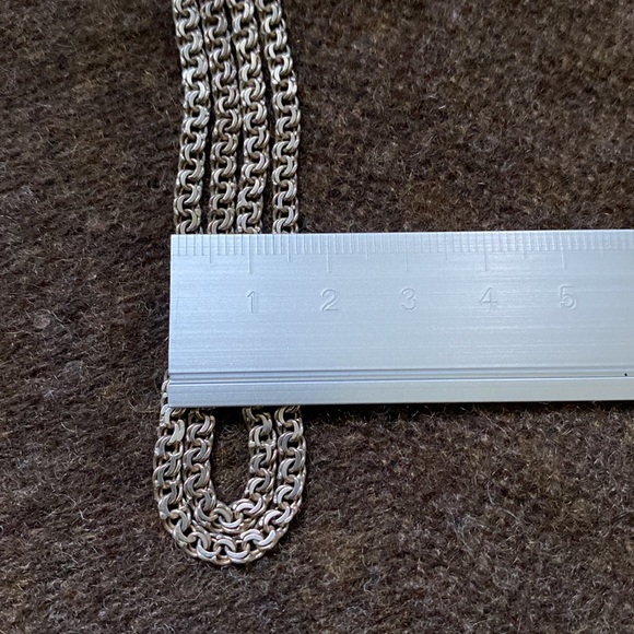 Silver chain necklace (20”) - Picture 4 of 5